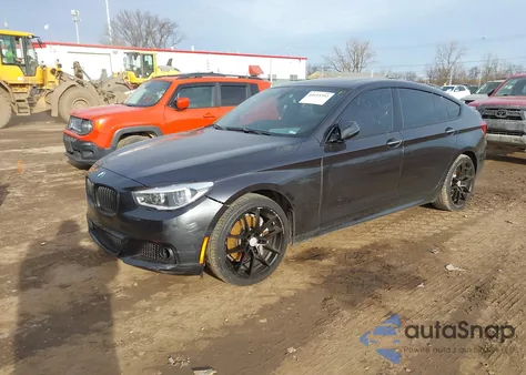 2014 BMW 535I Gran Turismo z USA, uszkodzony, nr VIN WBA5M2C50ED085772